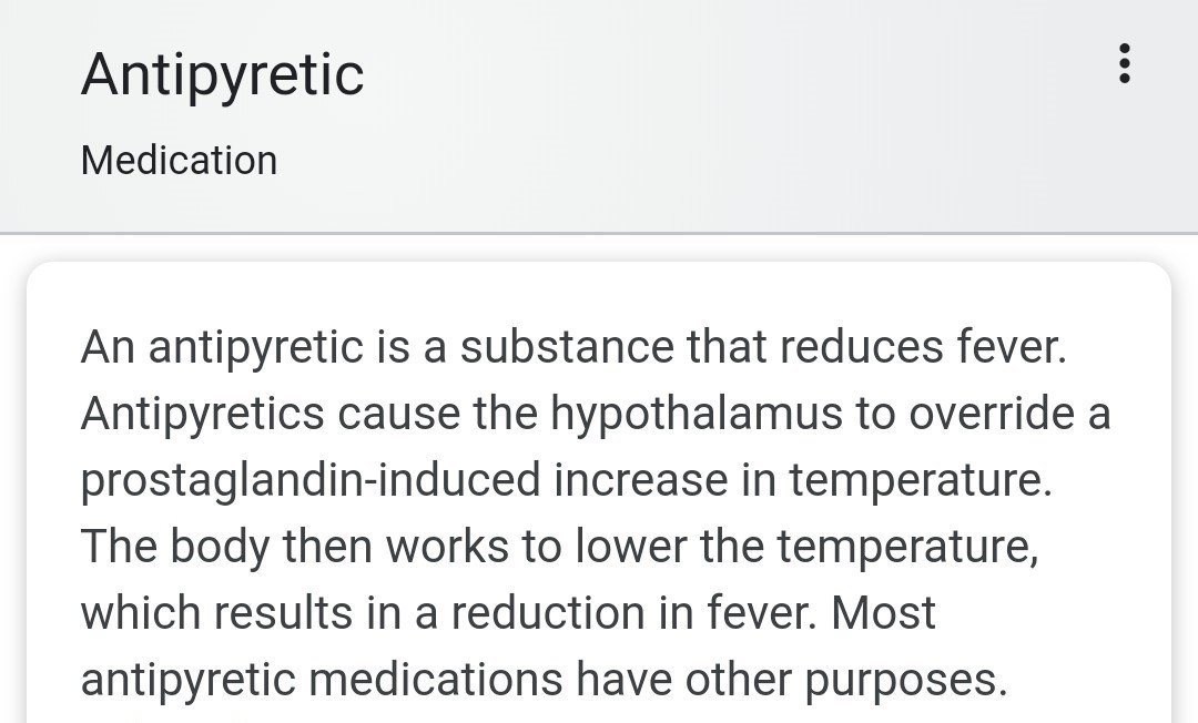 ANTI-PYRETIC 